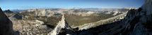 view from Cathedral Peak looking west