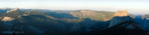 view from southern slopes of  Clouds Rest looking west