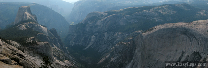 view from Clouds Rest