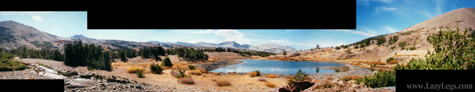 view from Mono Pass