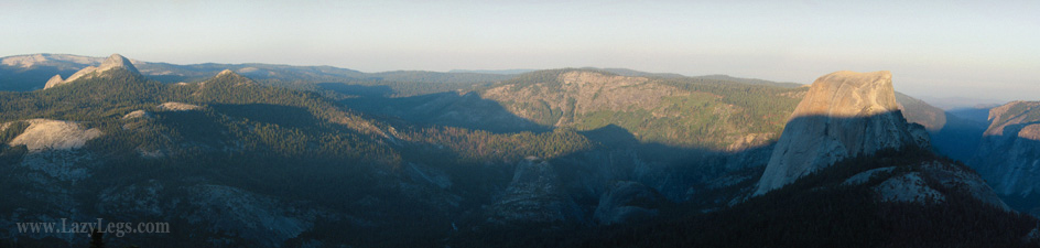 view from near Clouds Rest